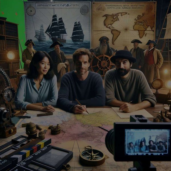 Comment créer une série documentaire sur les grandes explorations maritimes ?